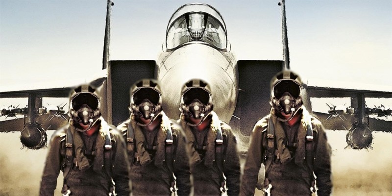 Simulateur d'avion de chasse